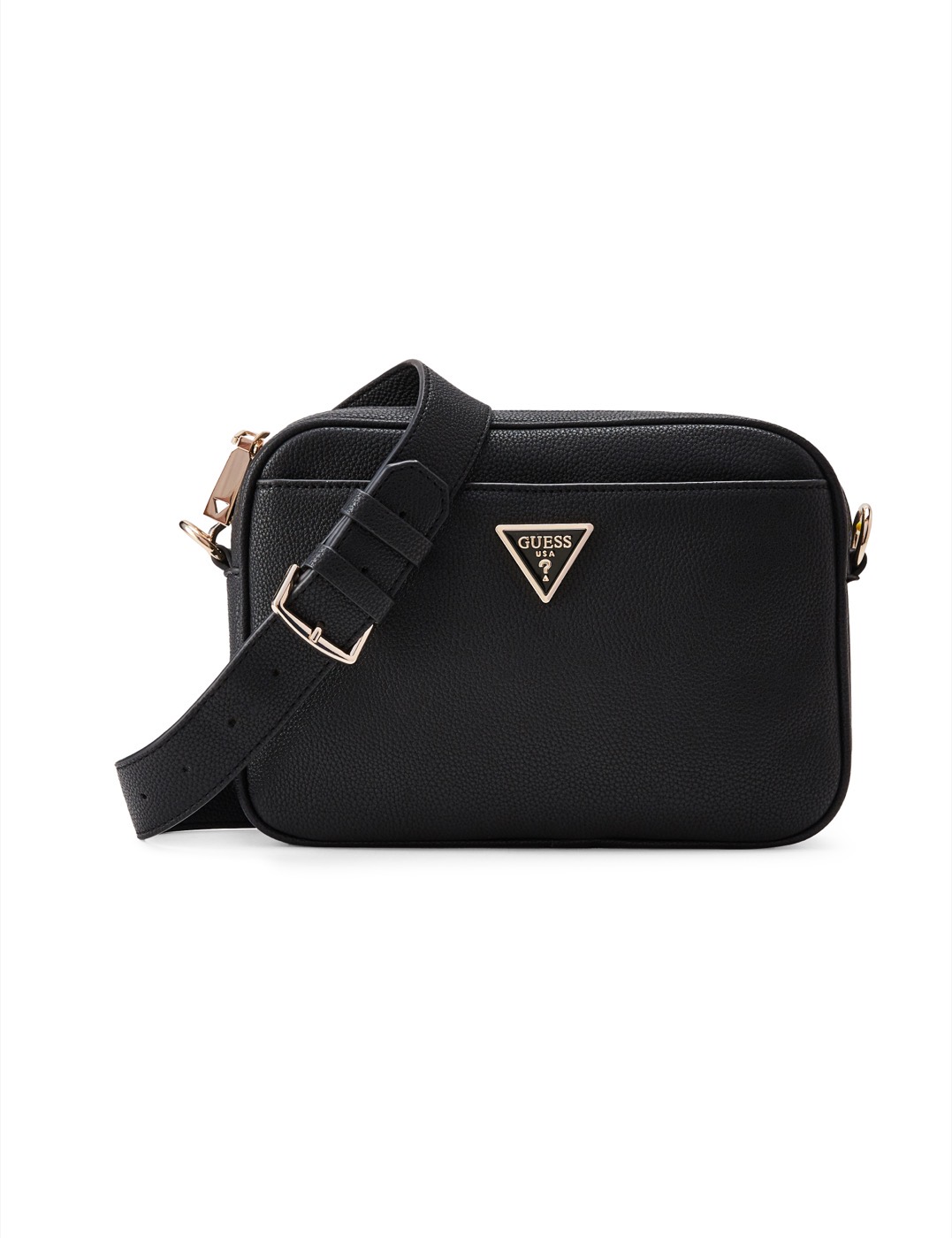 Guess black crossbody bag — Image, premium retouch · After