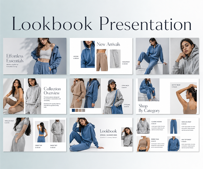 Editorial and sales collateral — Creative, sub-service media